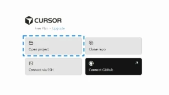 Cursor Open project